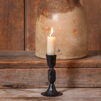 4-Inch Essex Cast Iron Taper Candle Holders - Set of 4 **BACKORDERED UNTIL SEPTEMBER 2025**