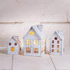 Tin House Set in Rustic White Wash