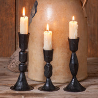 Salem Cast Iron Taper Candle Holder Set **BACKORDERED UNTIL SEPTEMBER 2025**