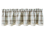 LAKE LIVIN' LINED LAYERED VALANCE 72X16