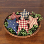 Freedom Fabric Stars Set of 5