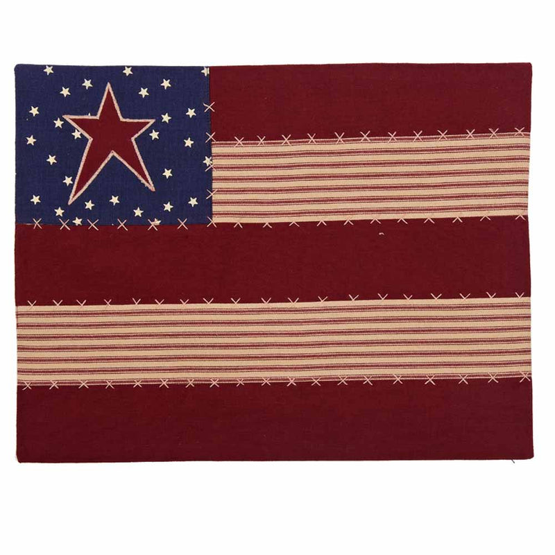 Stars and Stripes Placemat Set of 6 - 14x18"