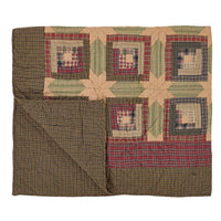 Tea Cabin Throw Quilted 50x60