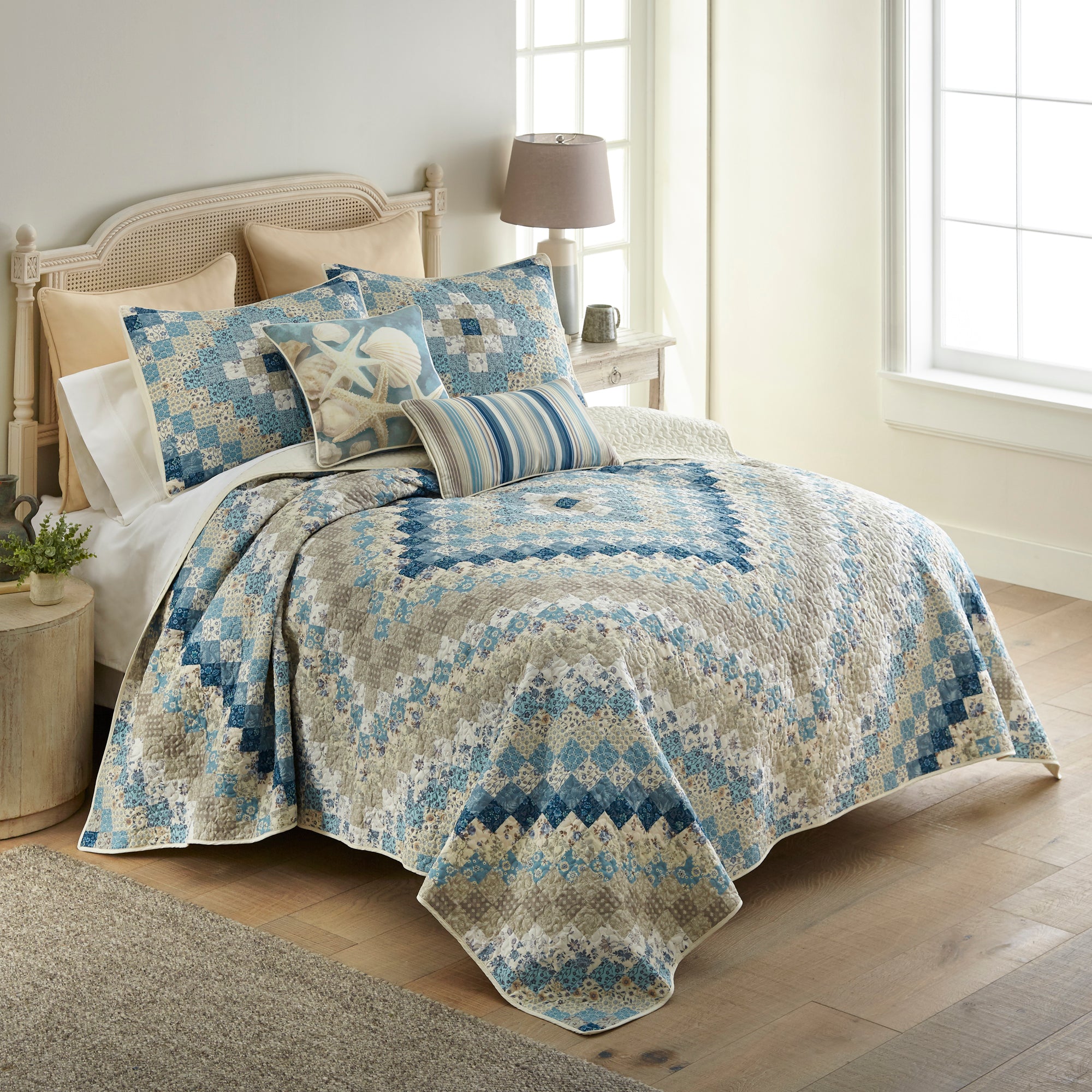Blue Diamond Quilted Collection