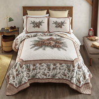 Pine Medallion Quilted Collection