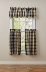 SOAPSTONE LINED LAYERED VALANCE 72X16