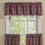 WILDERNESS LINED LAYERED VALANCE 72X16