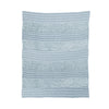 Plush Knit Throw ~ Dusty Blue