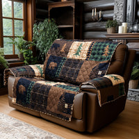 Brown Bear Cabin Chair & Sofa Covers