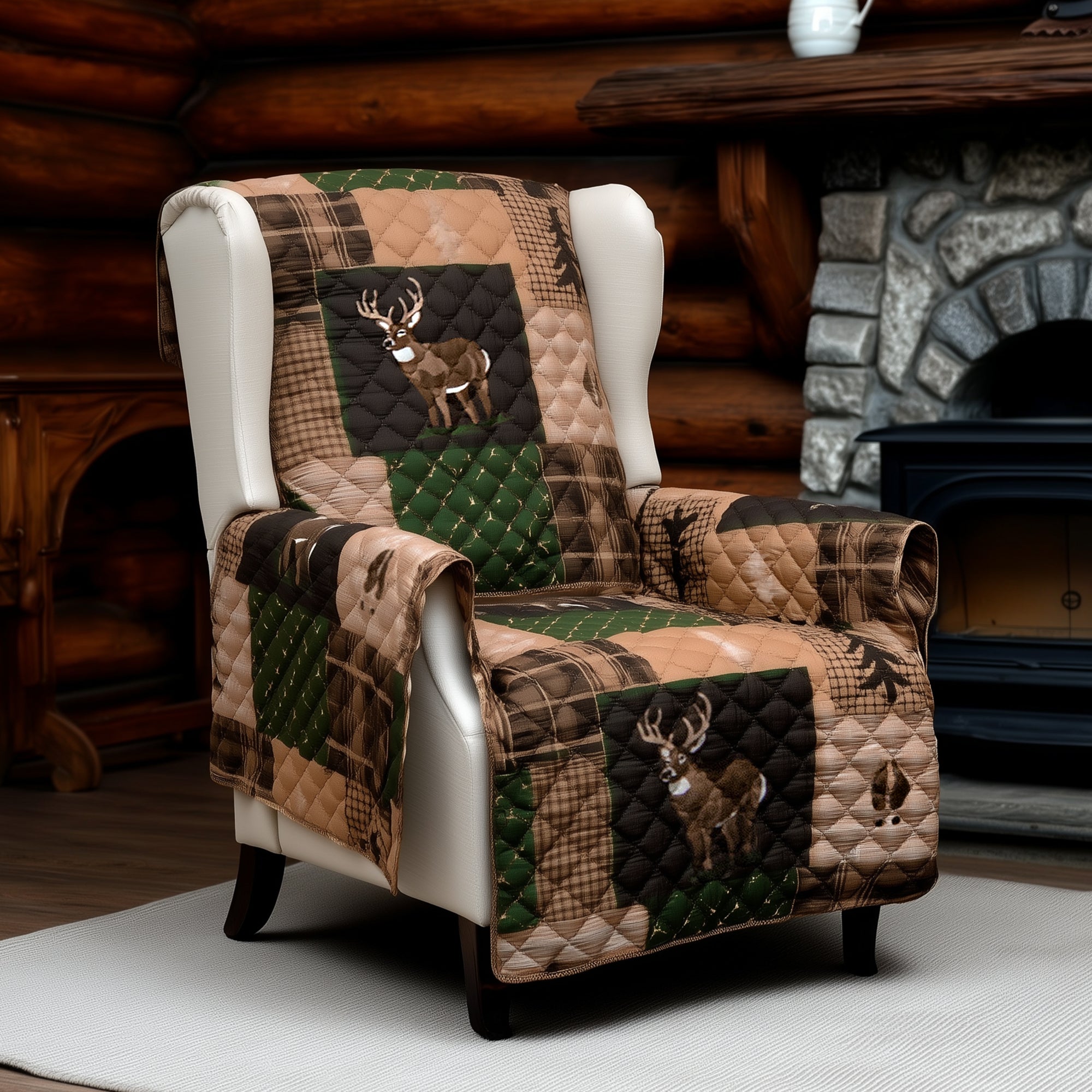 Green Forest Chair & Sofa Covers