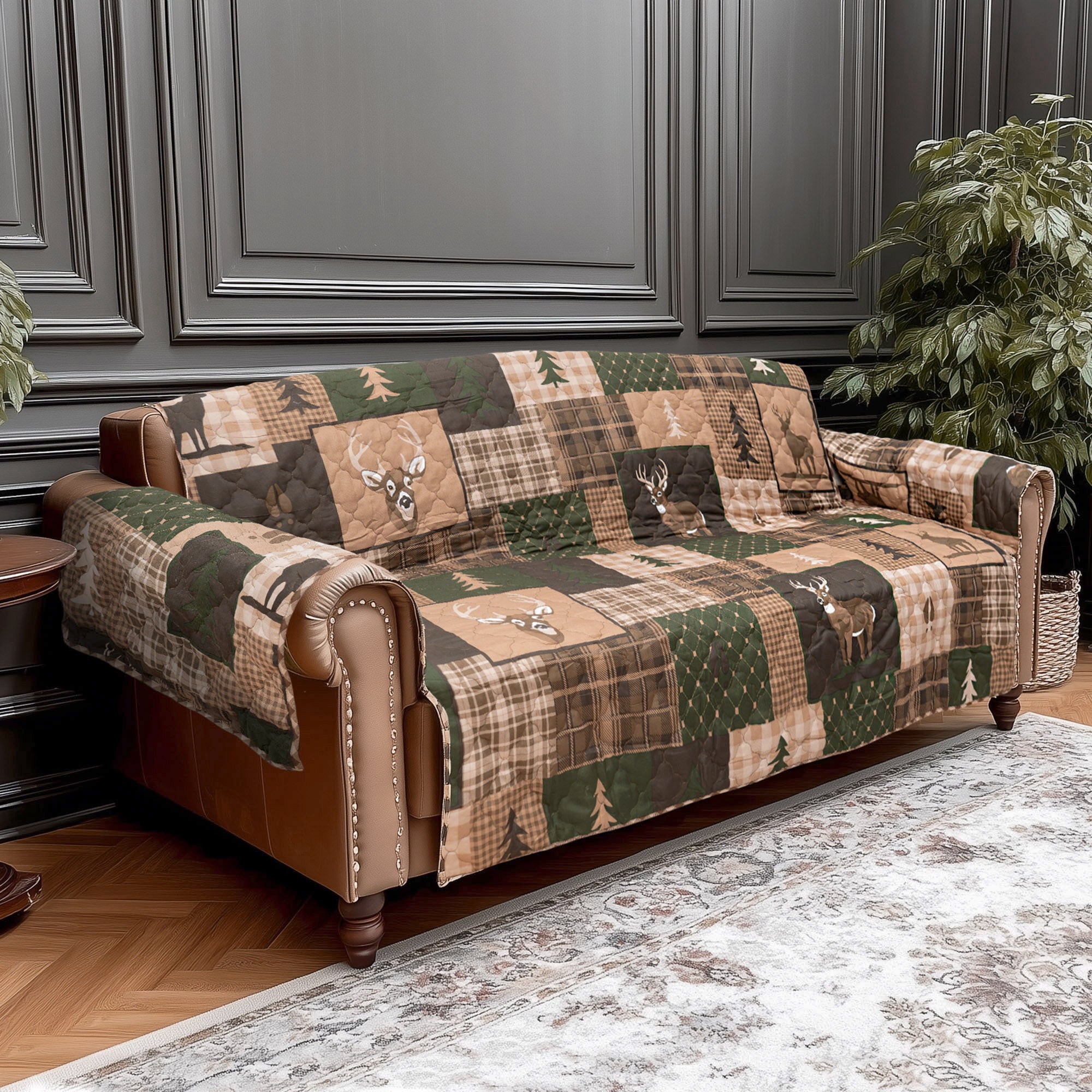Green Forest Chair & Sofa Covers