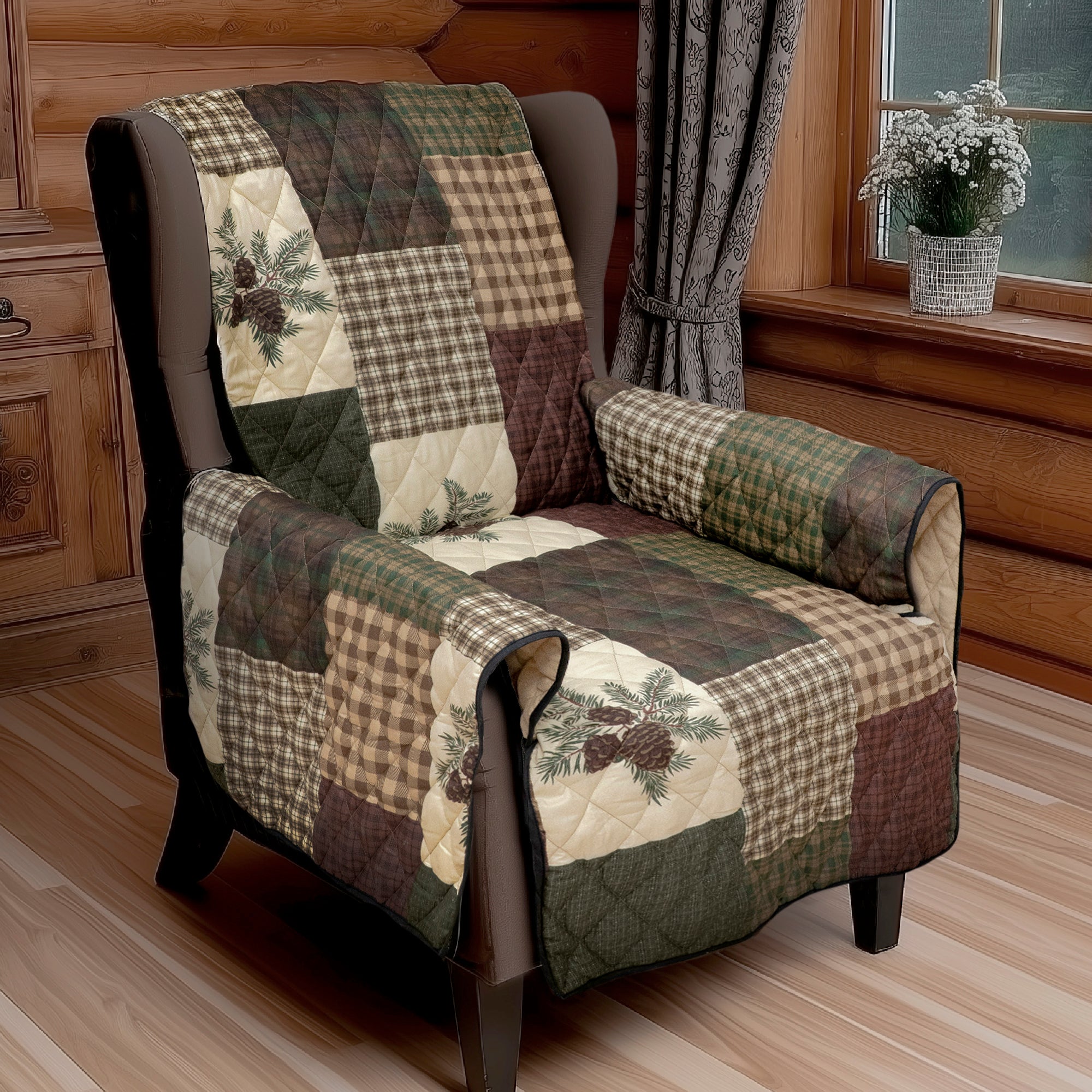 Pine Panels Chair & Sofa Covers
