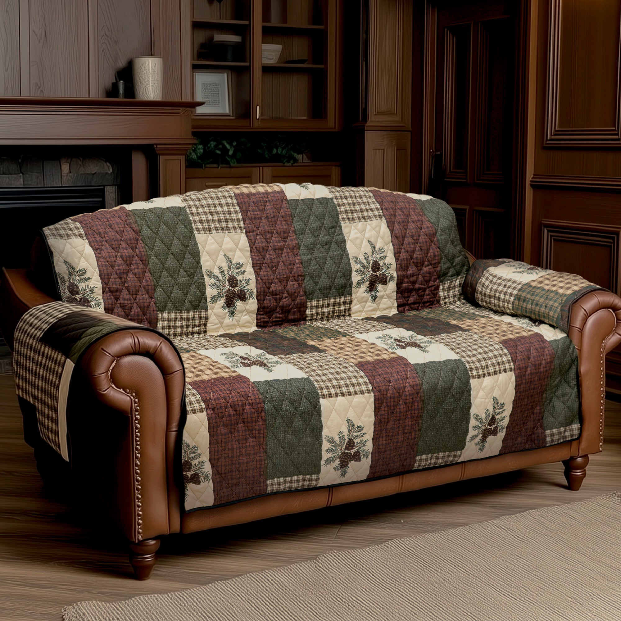 Pine Panels Chair & Sofa Covers