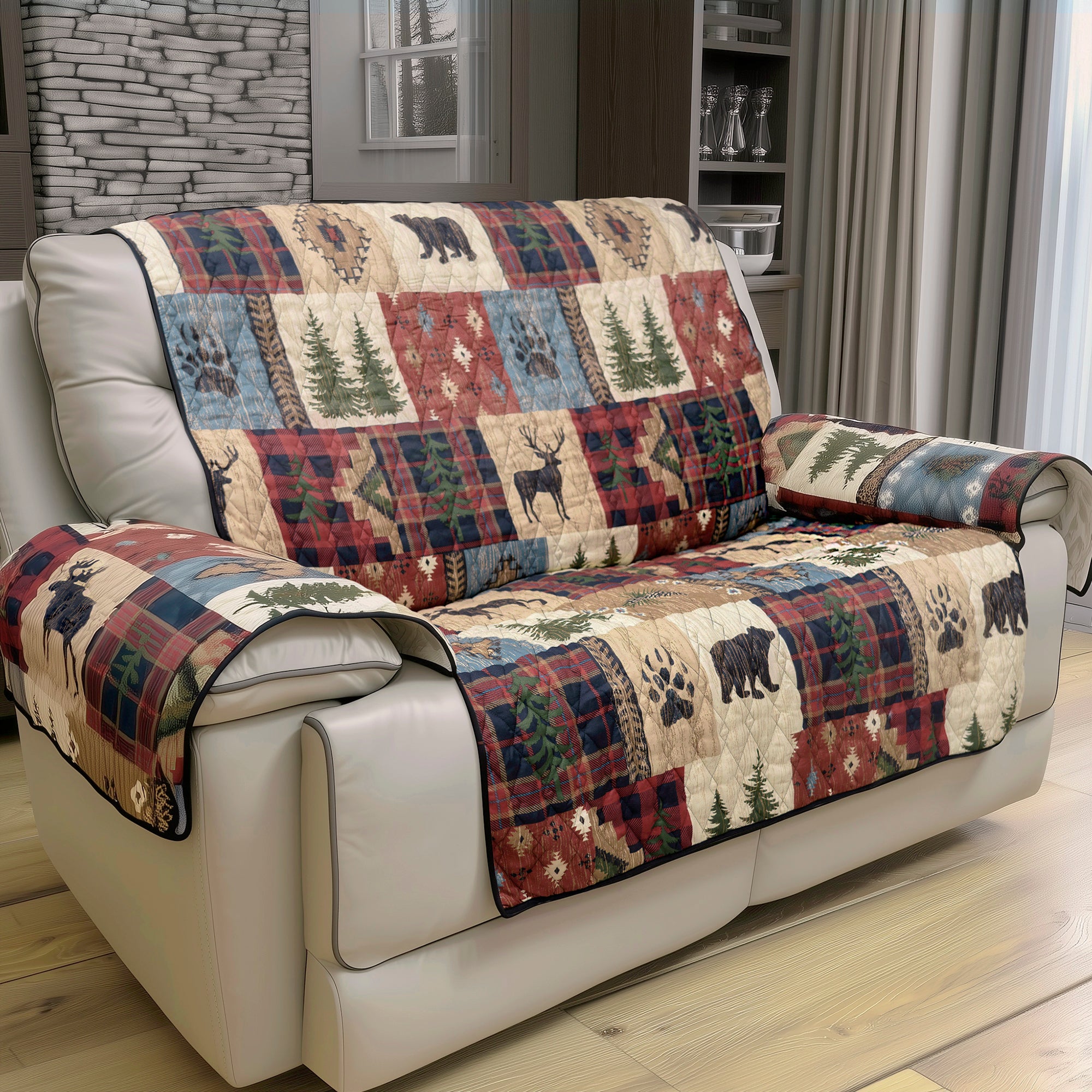 Woodland Patch Chair & Sofa Covers