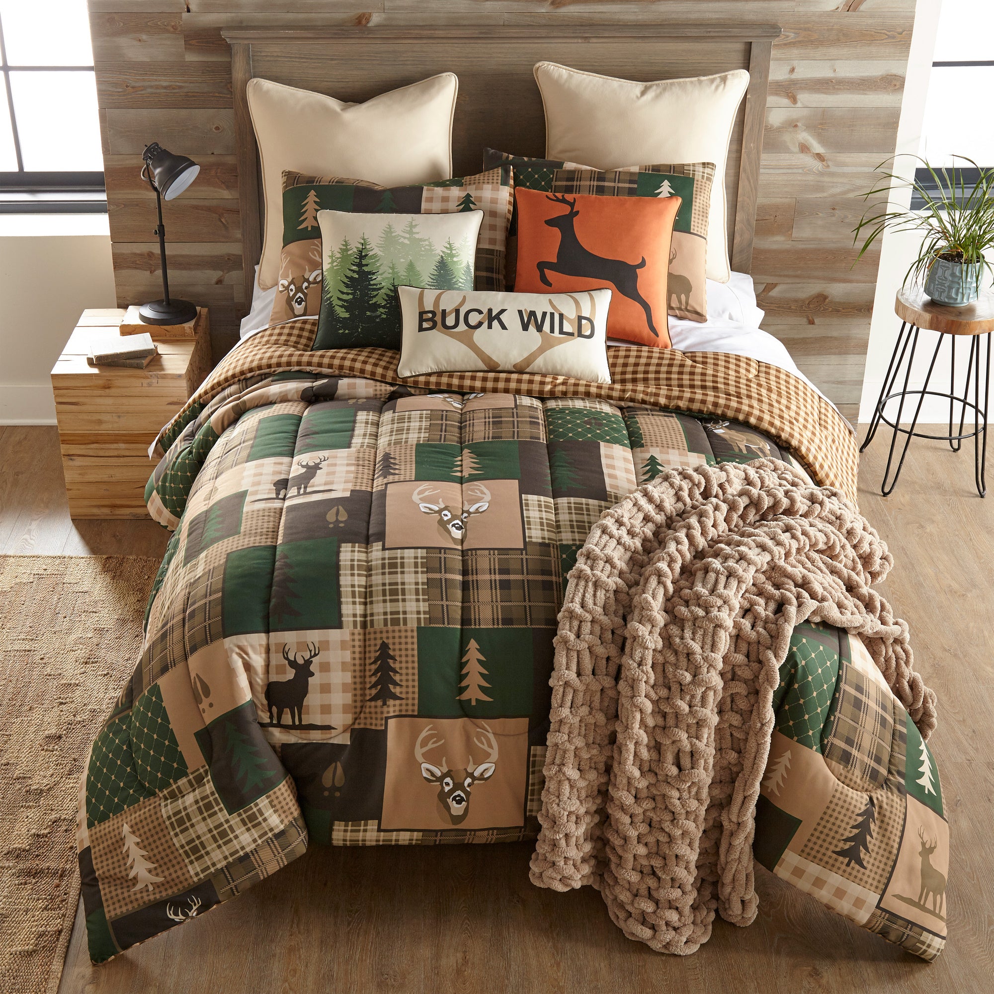 Green Forest Comforter Collection