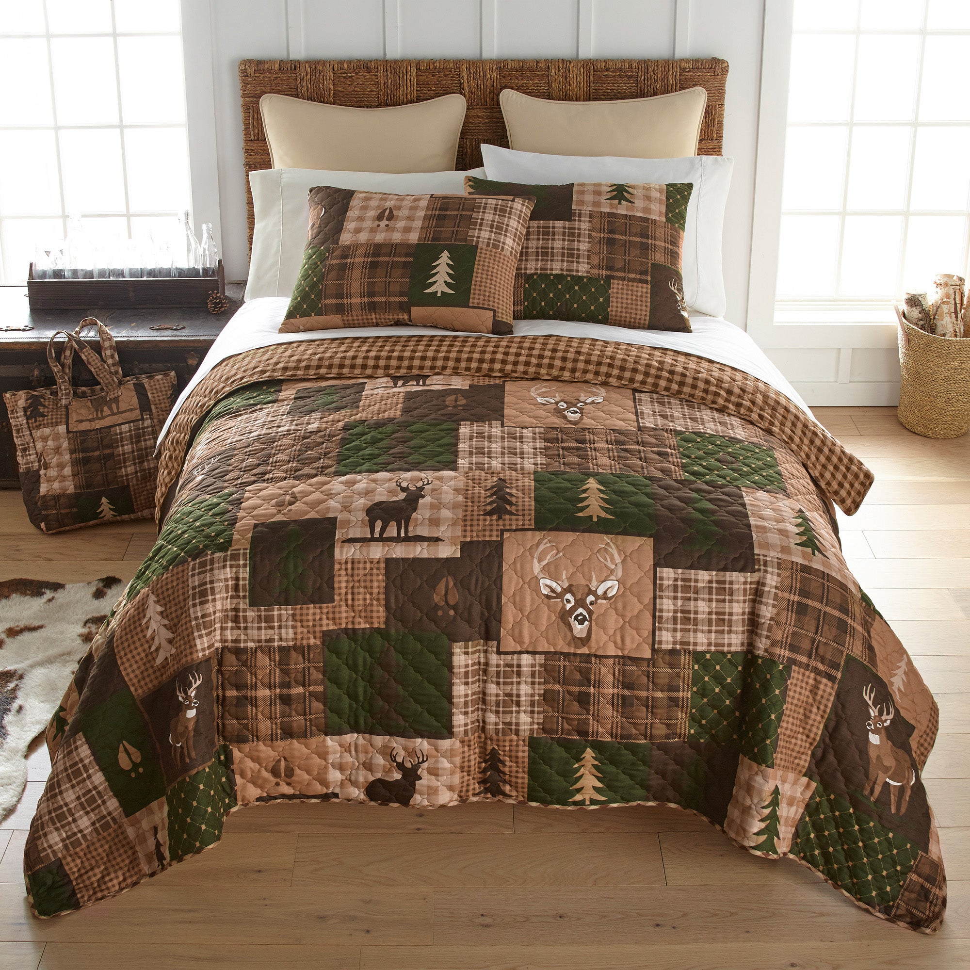 Green Forest Quilted Collection