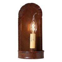 Slim Colonial Candle Tin Sconce