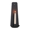 Gristmill Candle Sconce in Textured Black **BACKORDERED UNTIL NOVEMBER 2025**