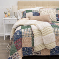 Rustic Paisley Cotton Quilted Collection