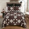 Log Cabin Star Quilted Collection