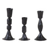 Salem Cast Iron Taper Candle Holder Set **BACKORDERED UNTIL SEPTEMBER 2025**