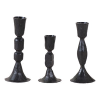 Salem Cast Iron Taper Candle Holder Set **BACKORDERED UNTIL SEPTEMBER 2025**