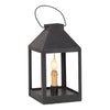 Square Table Accent Light in Smokey Black