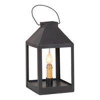 Square Table Accent Light in Smokey Black