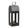Wooden Lakeview Lantern in Black