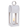 Wooden Lakeview Lantern in Rustic White
