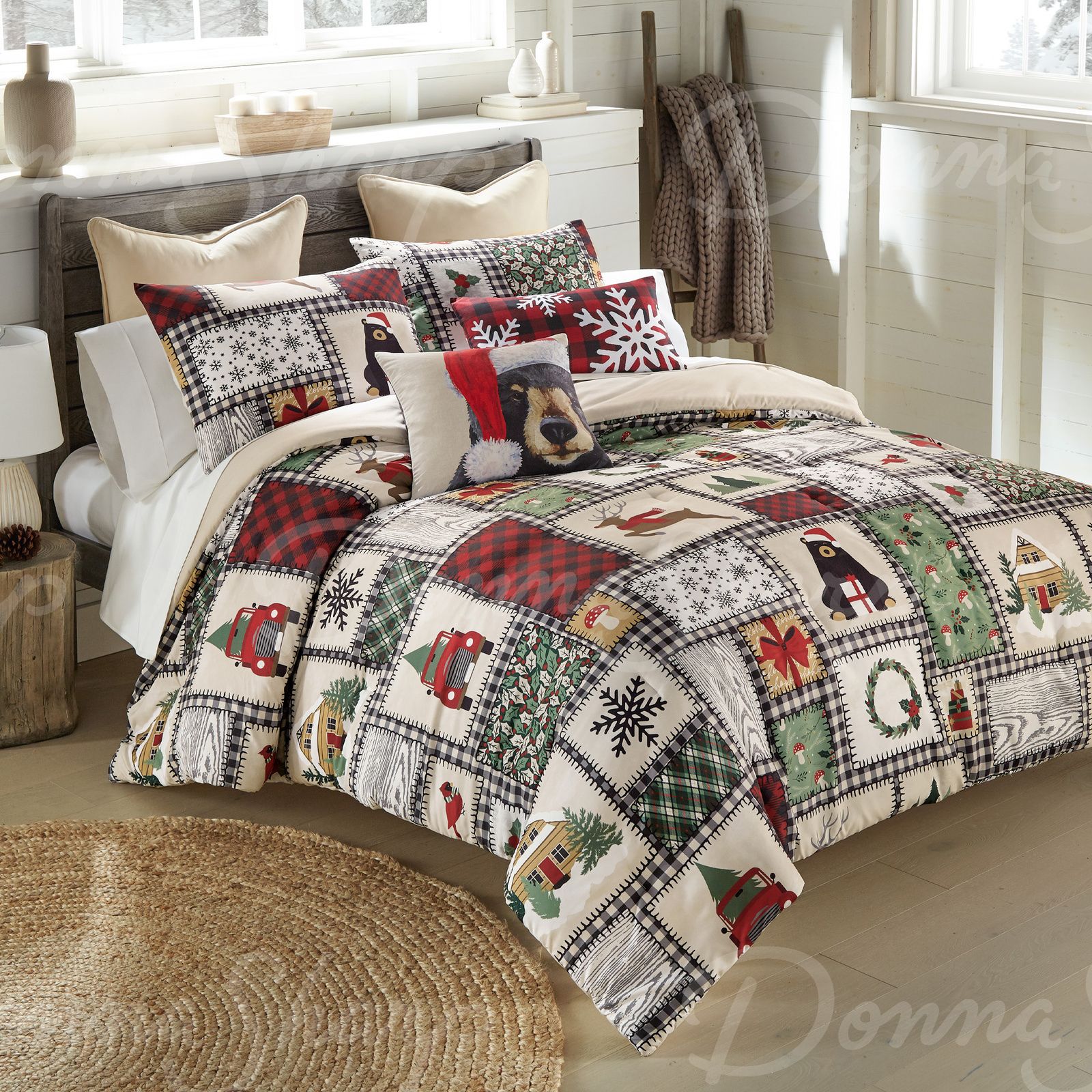 Winter Cottage Comforter Collection