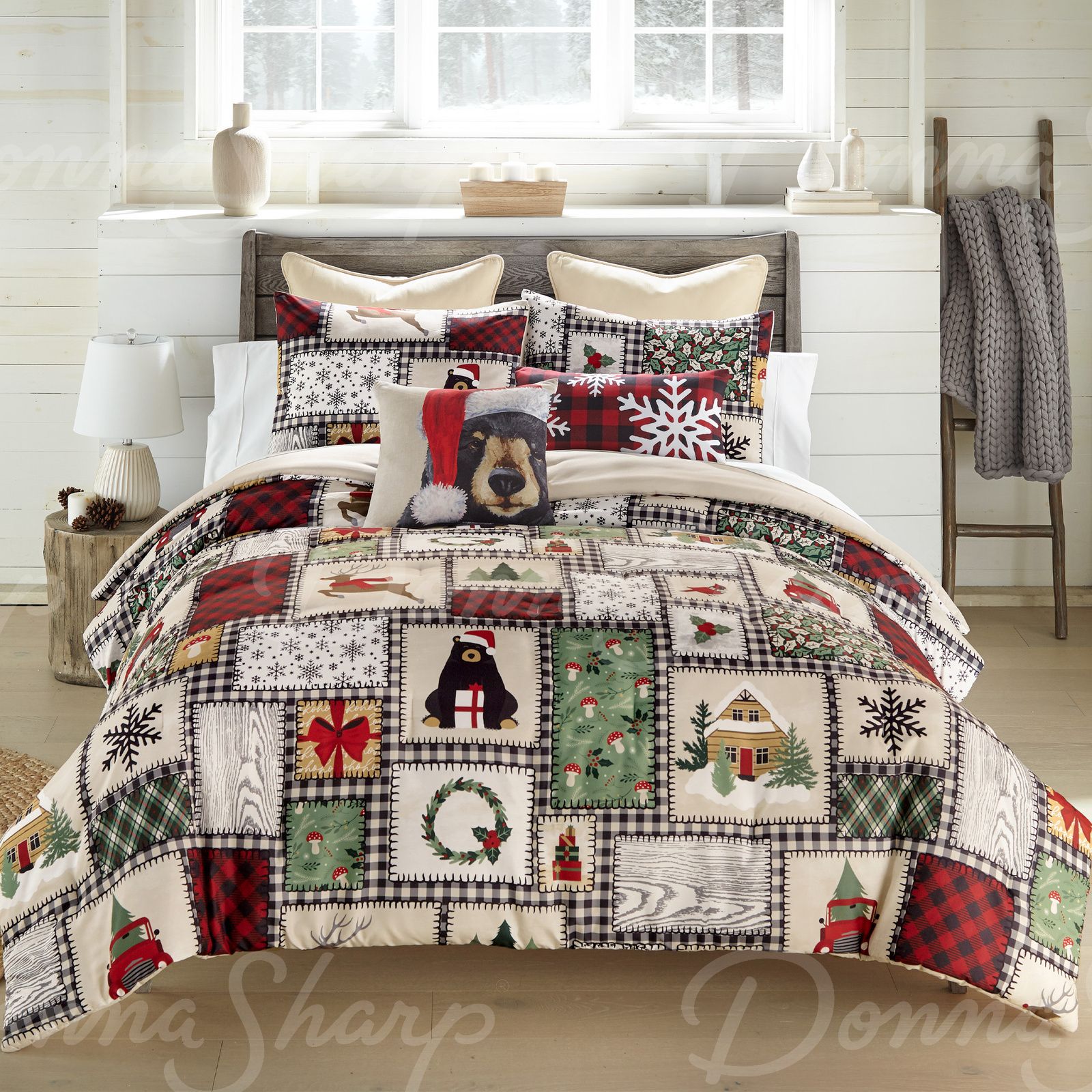 Winter Cottage Comforter Collection