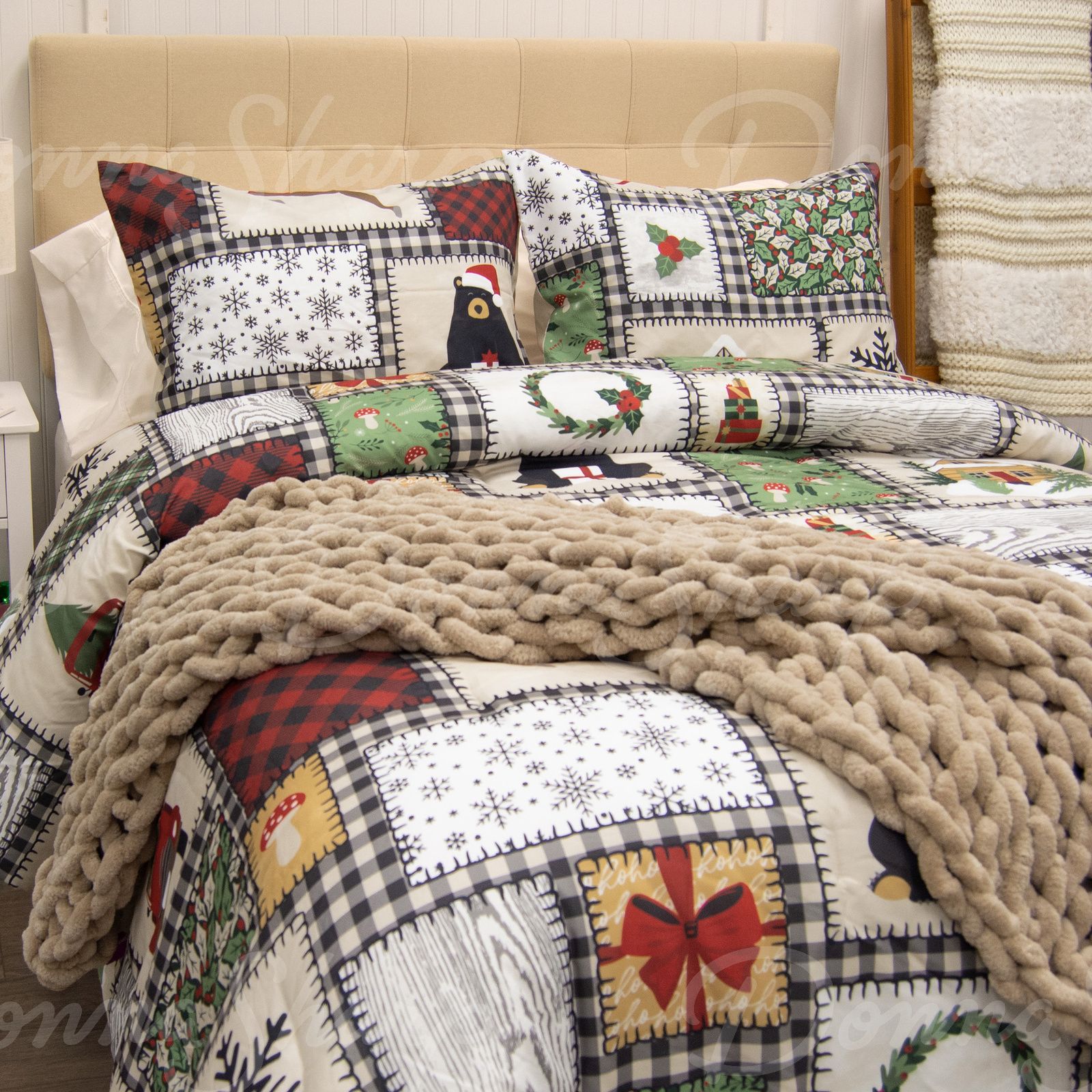 Winter Cottage Comforter Collection