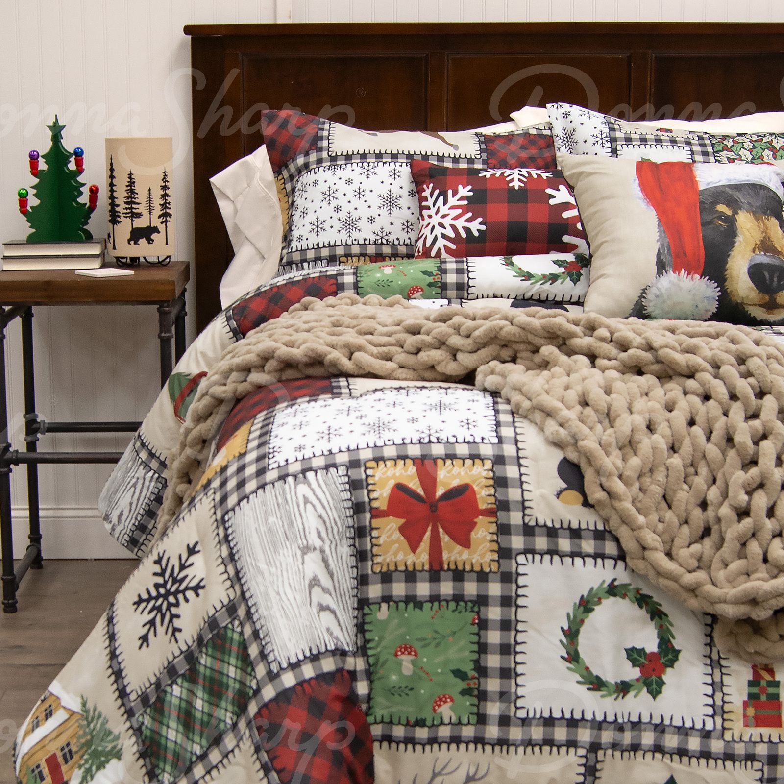 Winter Cottage Comforter Collection