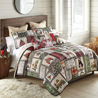 Winter Cottage Quilted Collection
