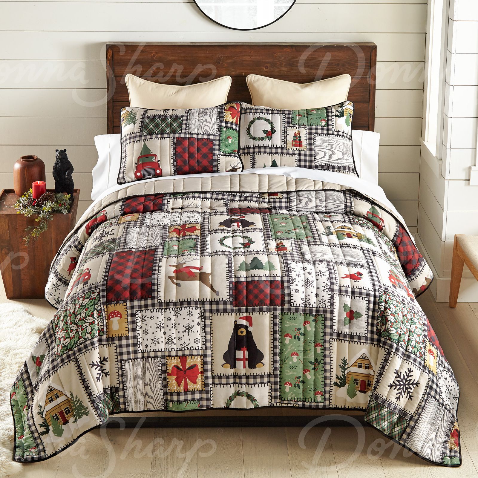 Winter Cottage Quilted Collection