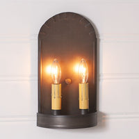 Arch Sconce in Kettle Black