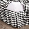 Annie Buffalo Black Check Twin Bed Skirt 39x76x16
