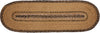 Kettle Grove Jute Stair Tread Stencil Stars Border Oval Latex 8.5x27