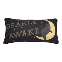 Donna Sharp Evening Lodge Bearly Awake Pillow Front View