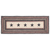 Colonial Star Jute Rect Runner 13x36