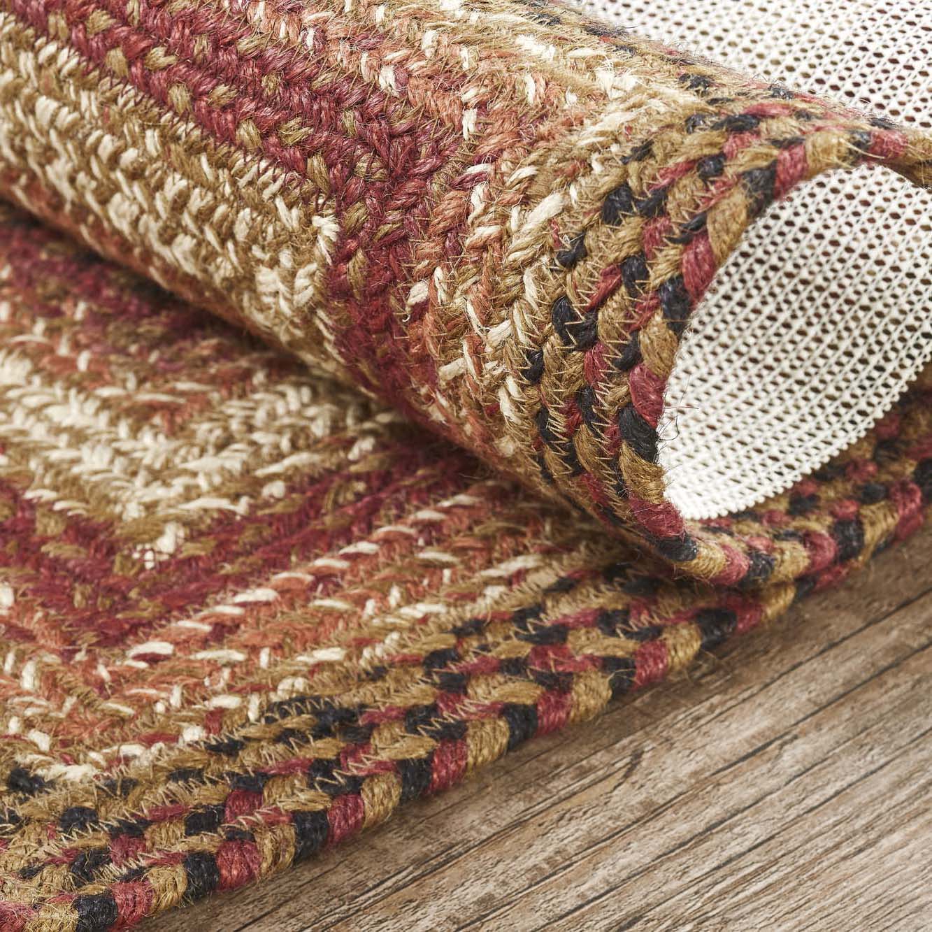 Ginger Spice Jute Rug Rect w/ Pad 27x48