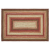 Ginger Spice Jute Rug Rect w/ Pad 60x96