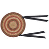 Ginger Spice Jute Chair Pad