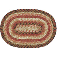 Ginger Spice Jute Oval Placemat 12x18