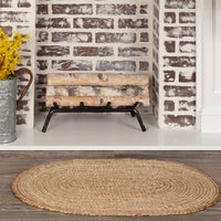Natural Jute Rug Oval 20x30