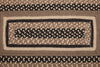 Sawyer Mill Charcoal Jute Rug Rect w/ Pad 36x60
