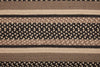 Sawyer Mill Charcoal Jute Rug Oval w/ Pad 36x60