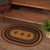 Heritage Farms Star and Pip Jute Rug Oval 20x30