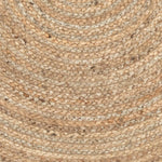 Harlow Jute Rug w/ Pad 3ft Round